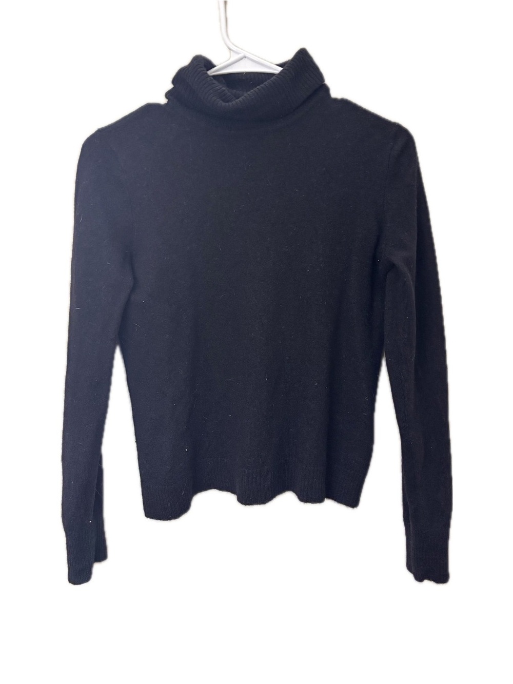 Dockers 100% Italian Merino Wool Black Turtleneck Sweater Women’s M